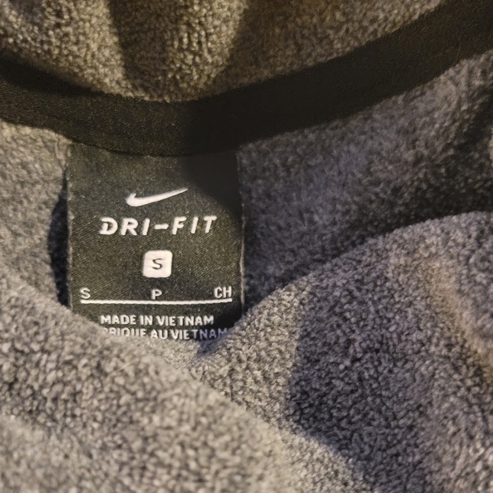 Nike dri fit gray pull over therma fleece size small - Picture 4 of 6